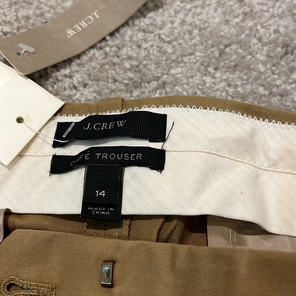J. Crew NWT Cafe Trouser Full-Length - Picture 4 of 8